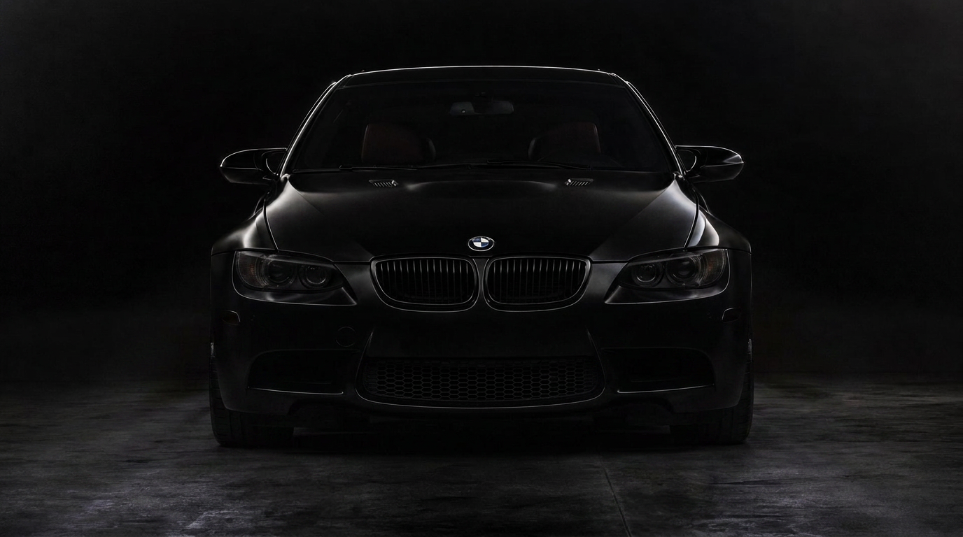 BMW M3 E92 en penumbra